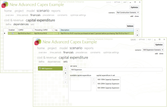 New Advanced Capex Example